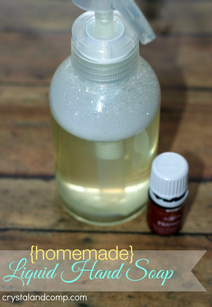 Best ideas about DIY Hand Soap . Save or Pin Homemade Liquid Hand Soap using Thieves Now.