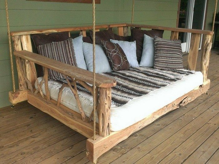 Best ideas about DIY Hanging Bed
. Save or Pin How to build a hanging daybed swing Now.