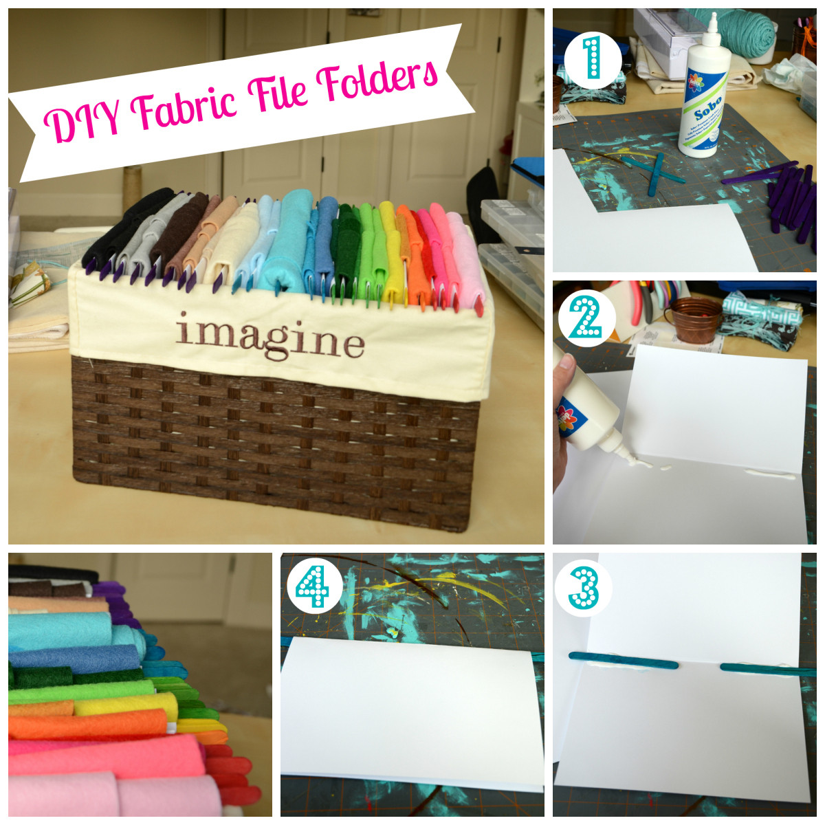 Best ideas about DIY Hanging File Folder Organizer
. Save or Pin DIY Fabric File Folders Now.