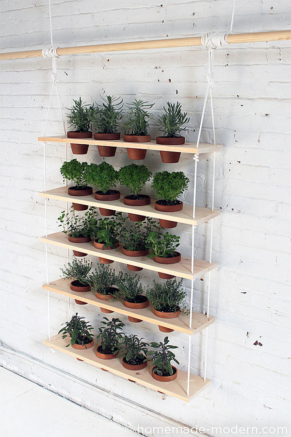 Best ideas about DIY Hanging Garden
. Save or Pin Refresh Your Space With A DIY Plant Stand or Planter Now.