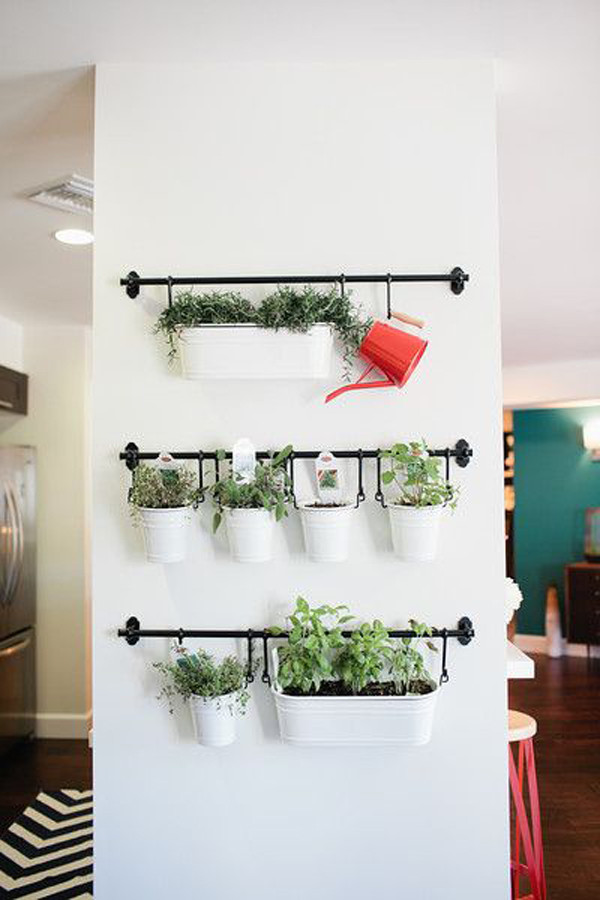 Best ideas about DIY Hanging Garden
. Save or Pin 25 Creative DIY Indoor Herb Garden Ideas Now.