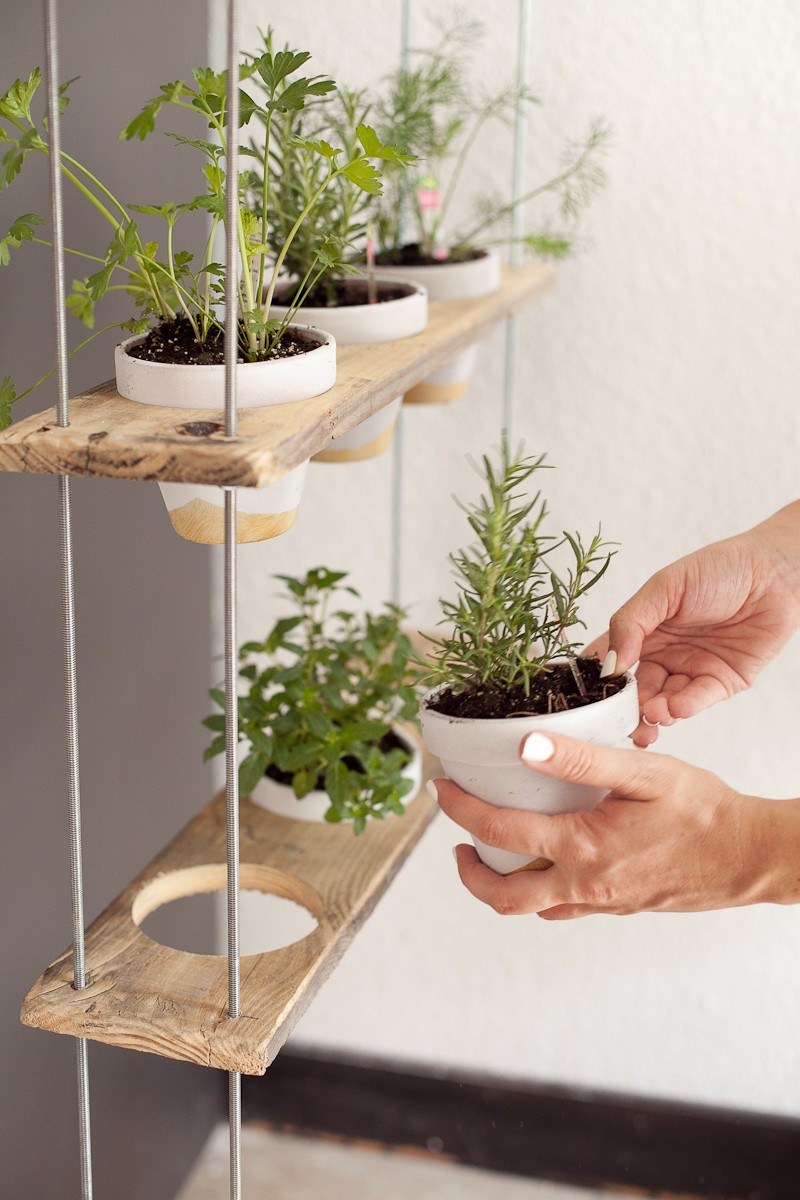 Best ideas about DIY Hanging Garden
. Save or Pin DIY Hanging Herb Garden Tutorial Lifestyle Now.