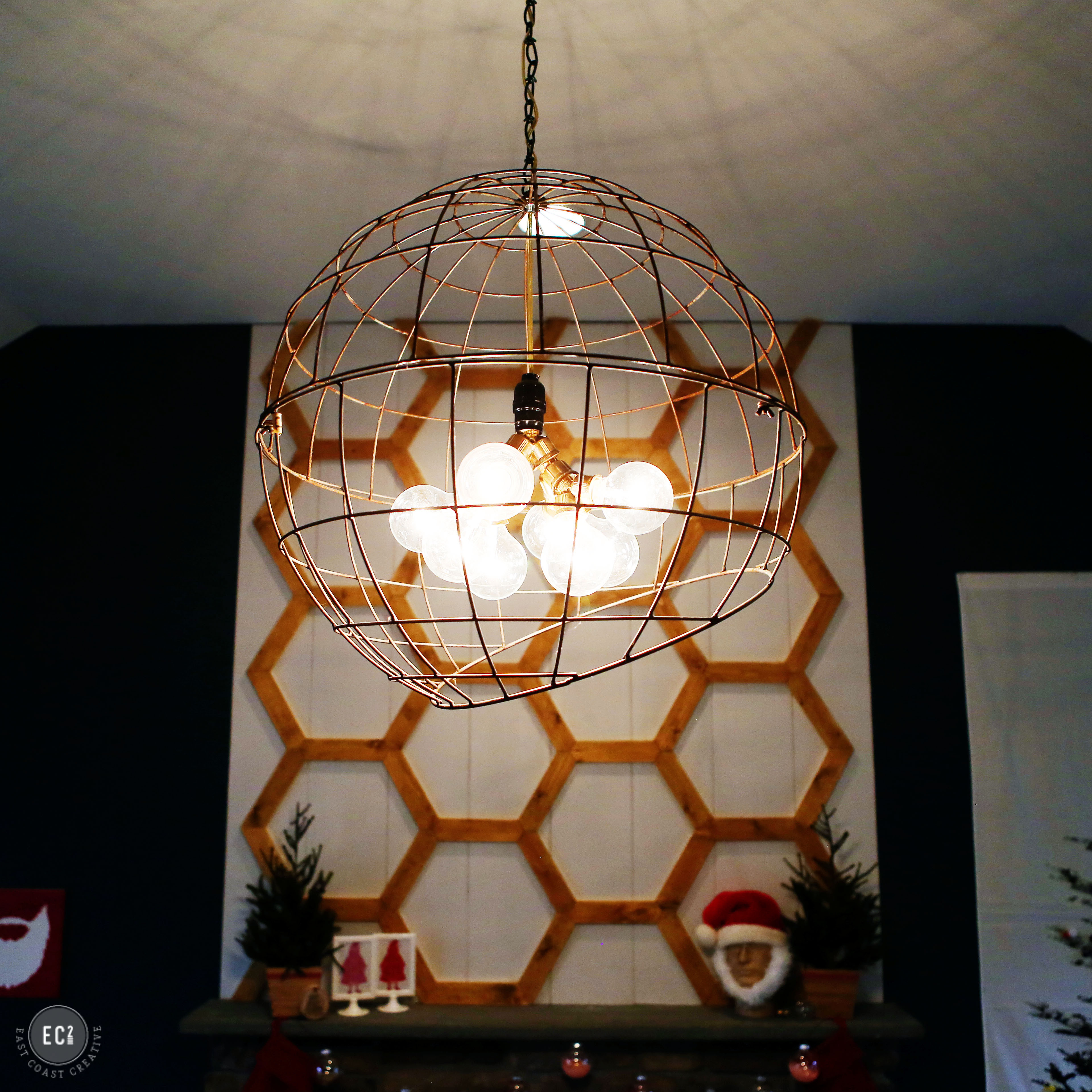 Best ideas about DIY Hanging Lamp
. Save or Pin DIY Modern Pendant Light East Coast Creative Blog Now.