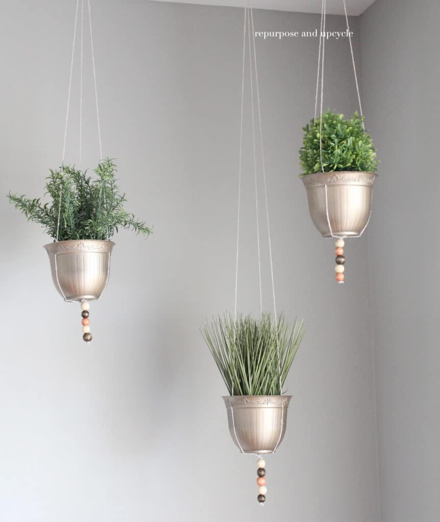 Best ideas about DIY Hanging Planter
. Save or Pin DIY Hanging Planter Project with Dollar Tree Supplies Now.