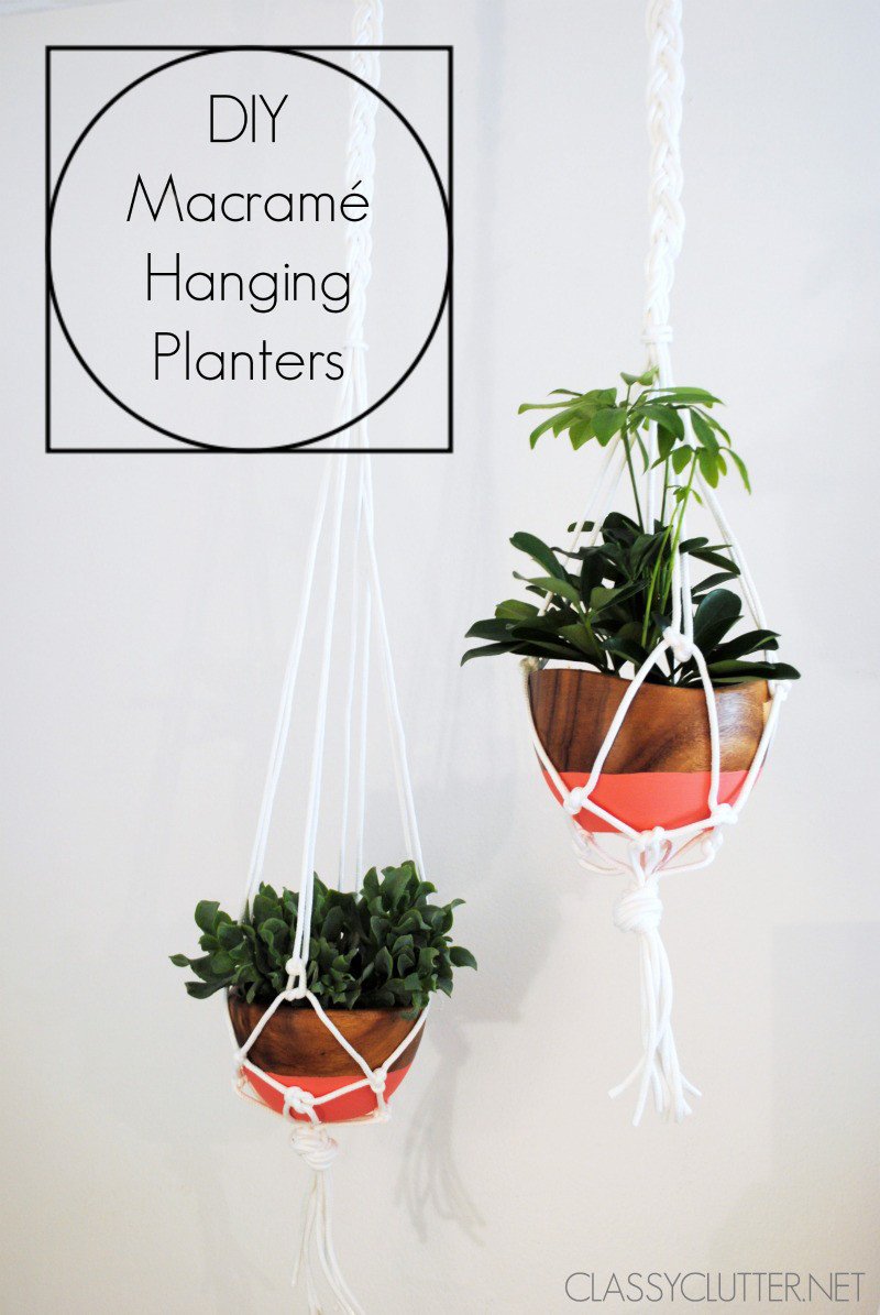 Best ideas about DIY Hanging Planters
. Save or Pin DIY Macramé Hanging Planter Now.