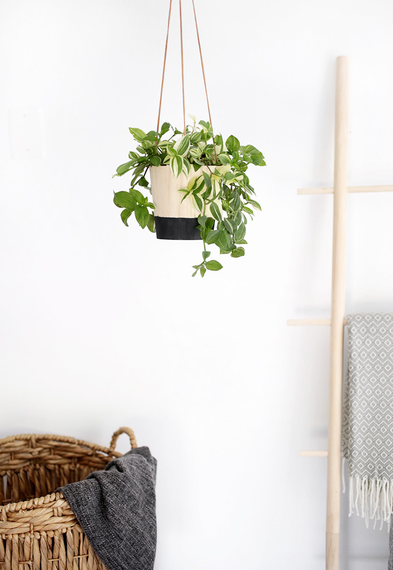 Best ideas about DIY Hanging Planters
. Save or Pin DIY Wood Hanging Planter The Merrythought Now.