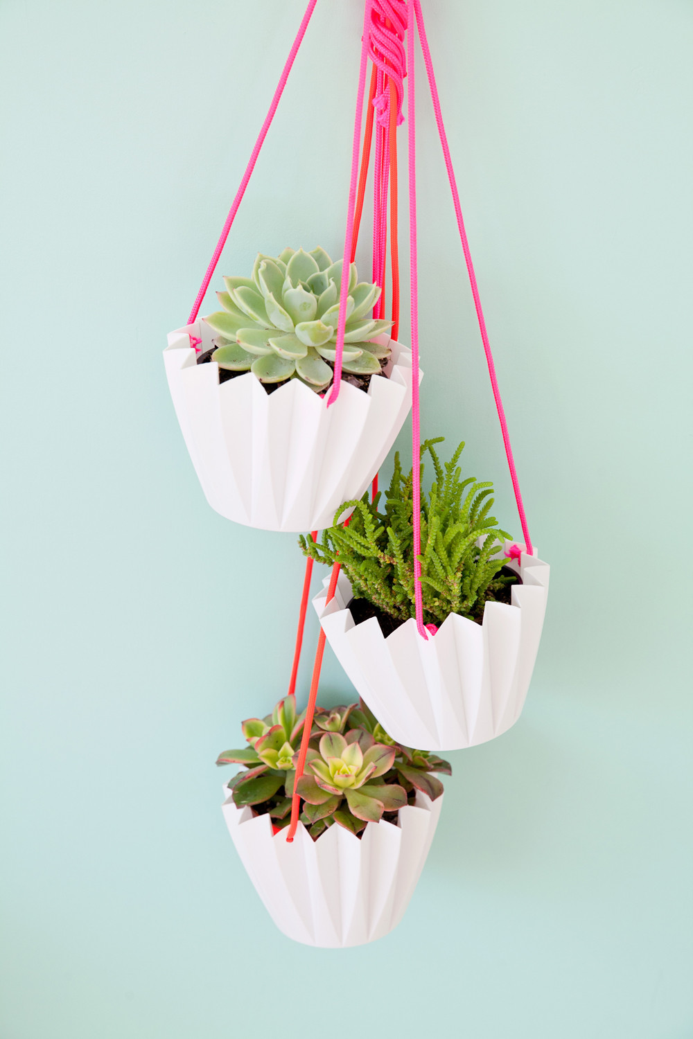 Best ideas about DIY Hanging Planters
. Save or Pin 5 MINUTE DIY HANGING PLANTERS Tell Love and Party Now.