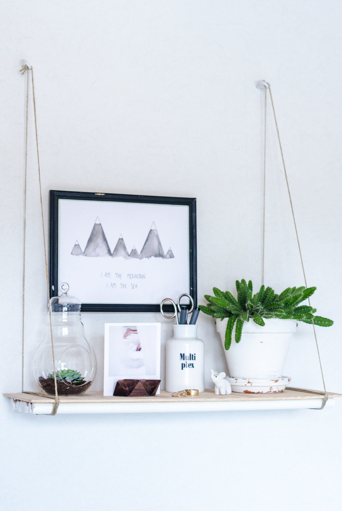 Best ideas about DIY Hanging Shelves
. Save or Pin 60 Ways To Make DIY Shelves A Part Your Home s Décor Now.