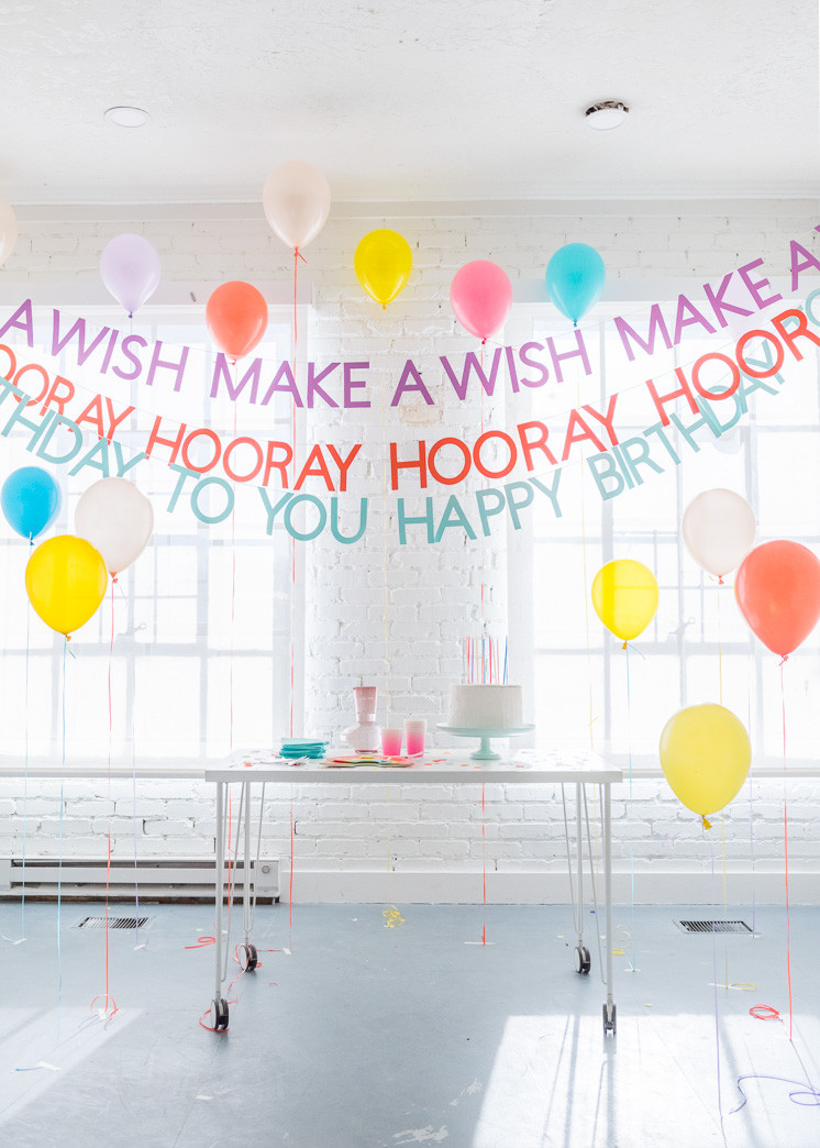 Best ideas about DIY Happy Birthday Banner
. Save or Pin DIY Happy Birthday Banners The House That Lars Built Now.