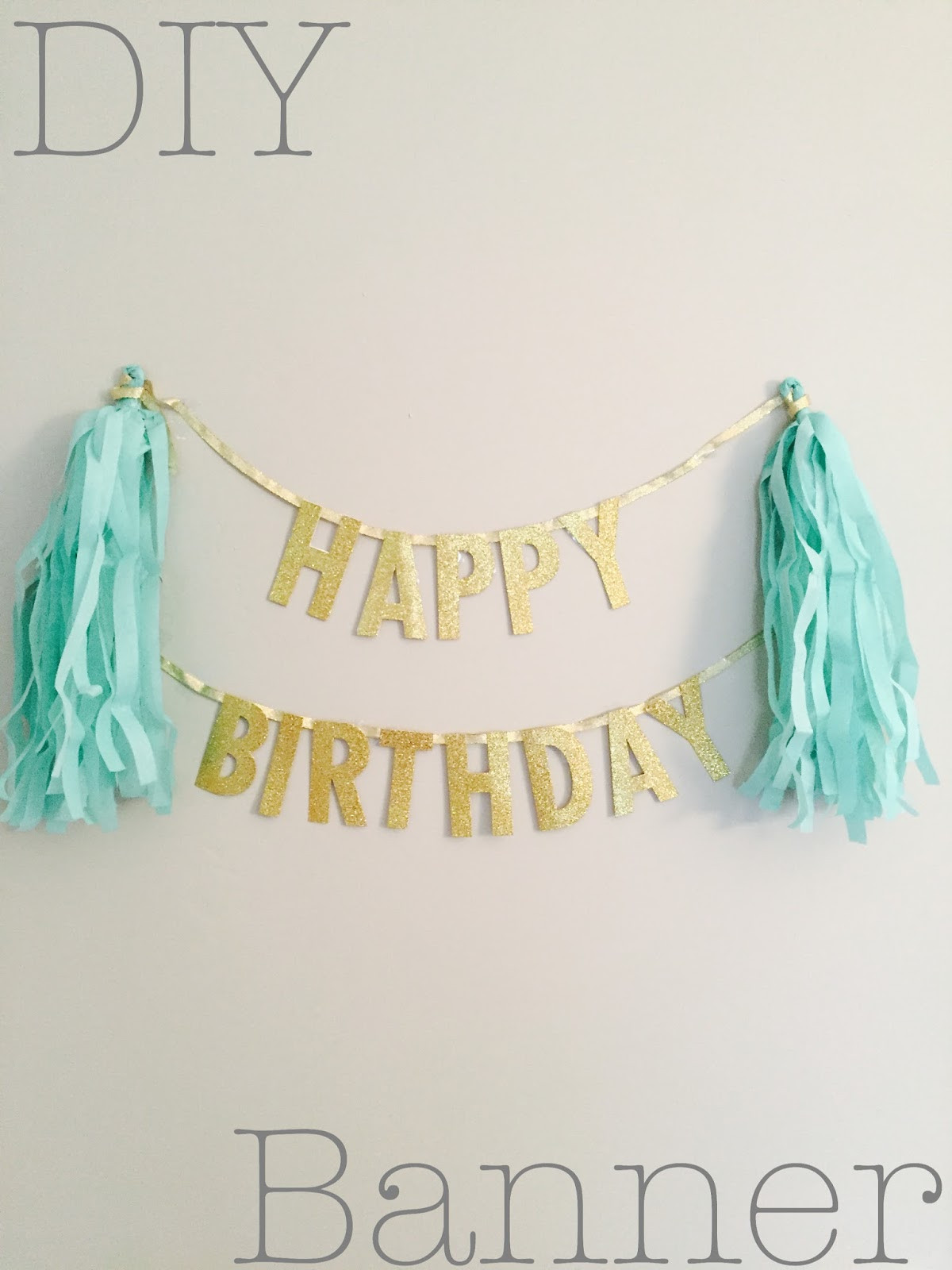 Best ideas about DIY Happy Birthday Banner
. Save or Pin From Bare to Bold DIY Happy Birthday Banner Now.