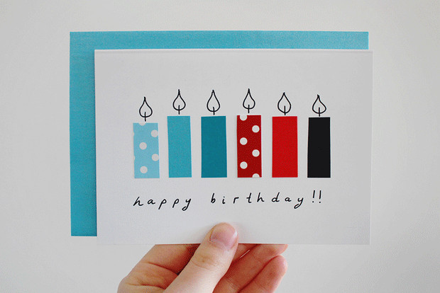 Best ideas about Diy Happy Birthday Card
. Save or Pin DIY Cute Card from Recycled Paper Scraps The Makers Society Now.