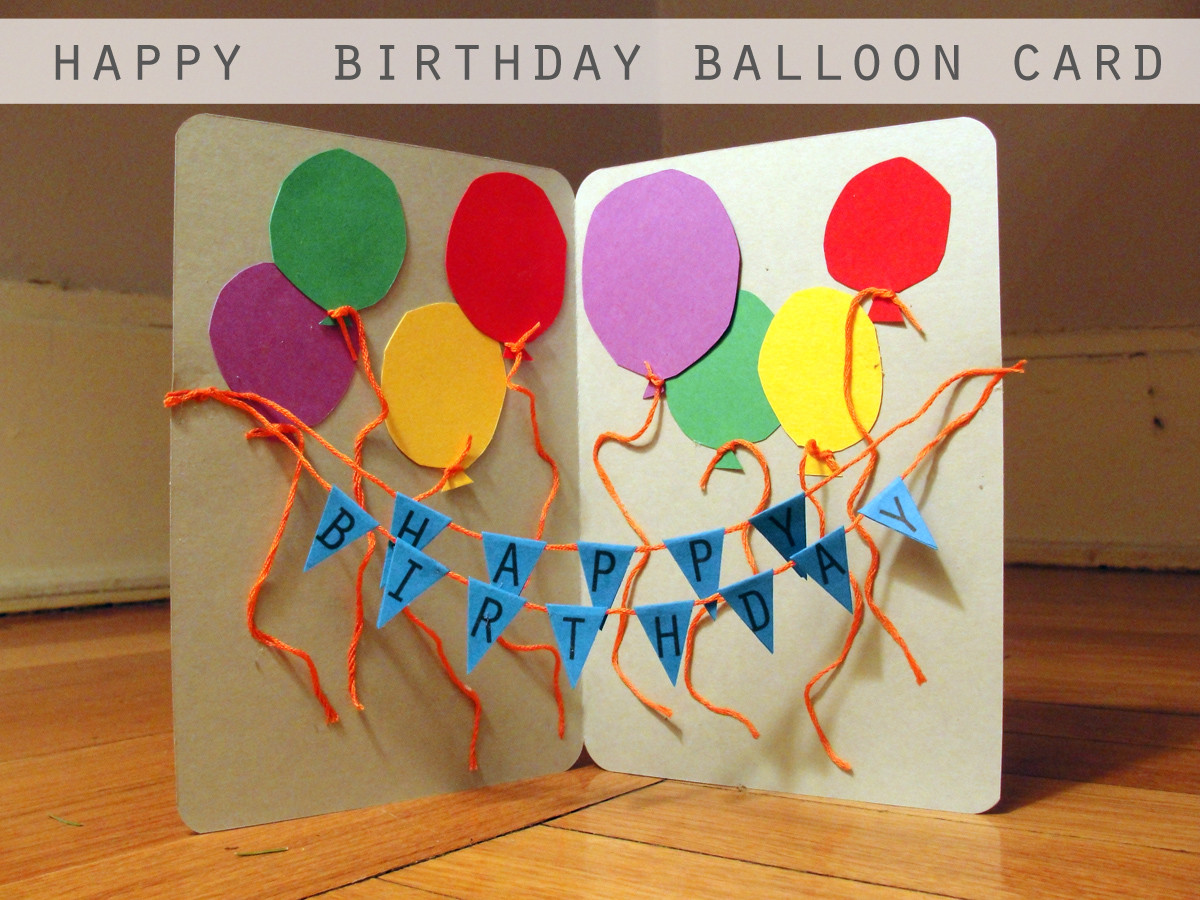 Best ideas about Diy Happy Birthday Card
. Save or Pin Craft a handmade Birthday card Now.