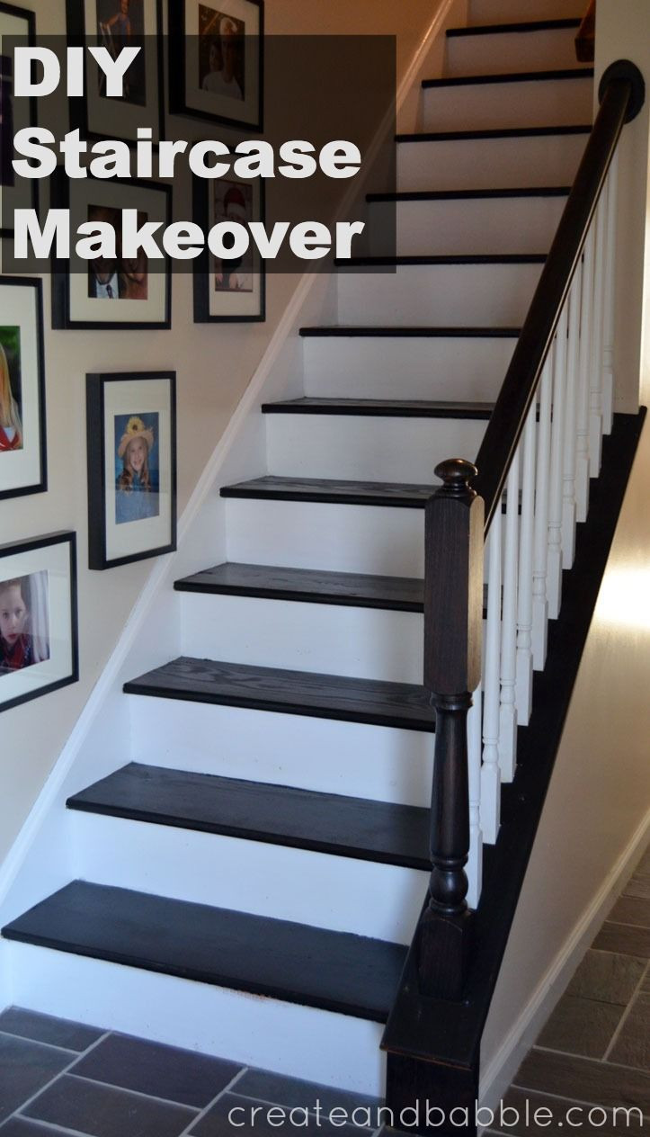 Best ideas about DIY Hardwood Stairs
. Save or Pin Staircase Makeover DIY Ideas Now.
