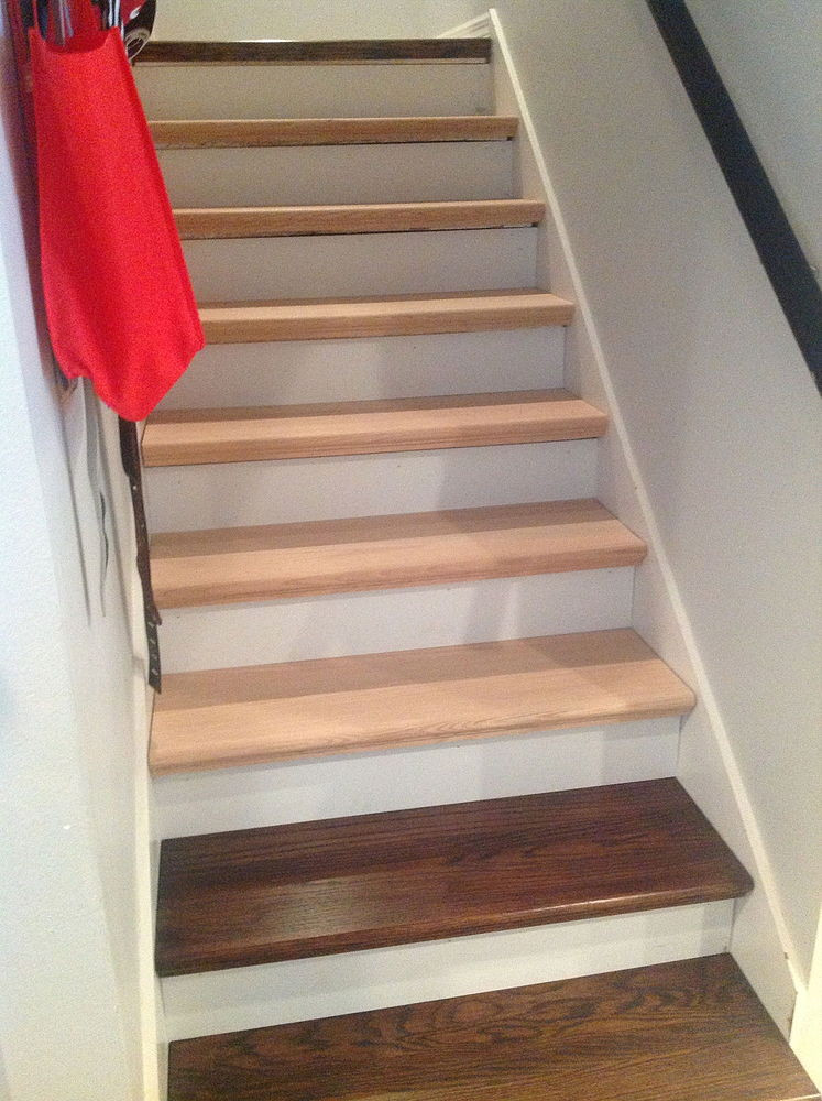 Best ideas about DIY Hardwood Stairs
. Save or Pin From Carpet to Wood Stairs Redo Cheater Version Now.
