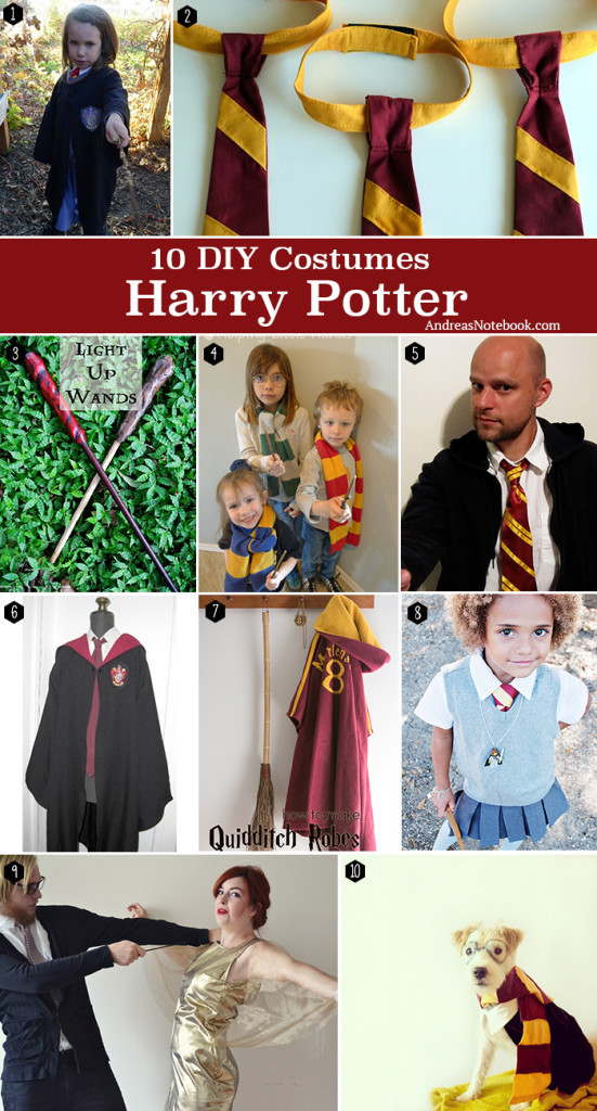Best ideas about DIY Harry Potter Costumes
. Save or Pin Harry Potter Costume Tutorials Andrea s Notebook Now.