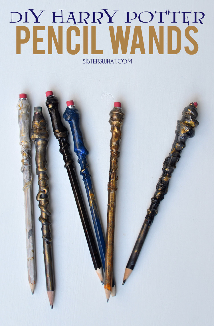 Best ideas about DIY Harry Potter
. Save or Pin DIY Harry Potter Pencil Wands using Hot Glue and Paint Now.