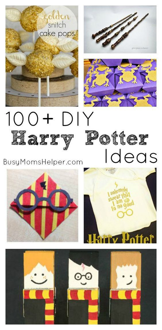 Best ideas about DIY Harry Potter
. Save or Pin 100 DIY Harry Potter Ideas Now.
