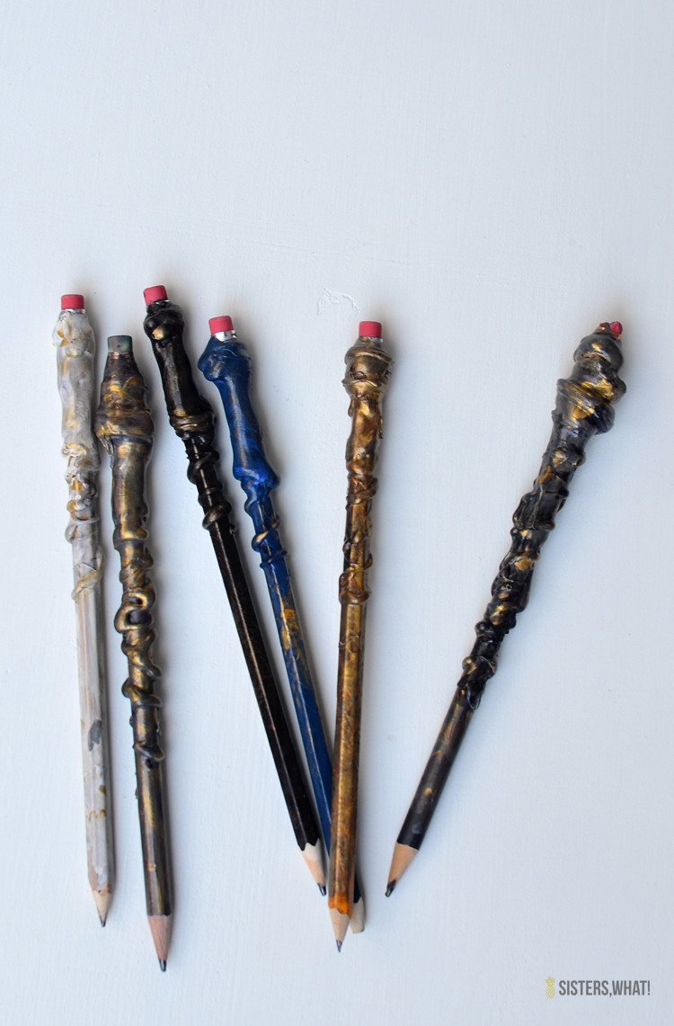 Best ideas about DIY Harry Potter Wand
. Save or Pin DIY Harry Potter Pencil Wands using Hot Glue and Paint Now.