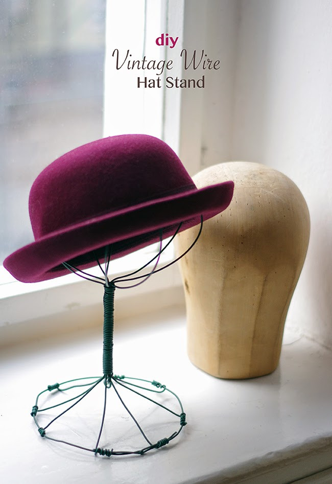 Best ideas about DIY Hat Stand
. Save or Pin DIY Vintage Wire Hat Stand Now.