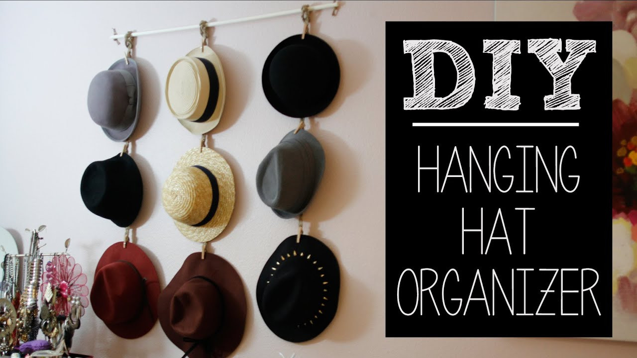 Best ideas about DIY Hat Storage
. Save or Pin DIY Hat Hanger Organizer Easy Now.