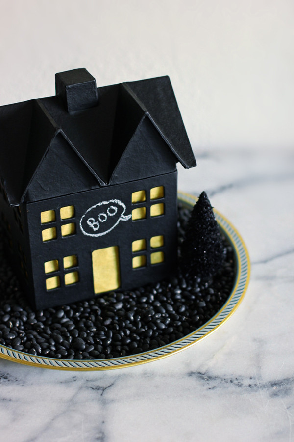 Best ideas about DIY Haunted House
. Save or Pin Chalkboard Haunted House DIY Now.