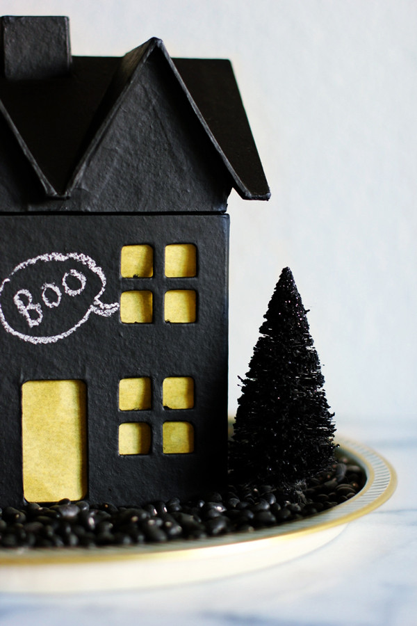 Best ideas about DIY Haunted House
. Save or Pin Chalkboard Haunted House DIY Now.