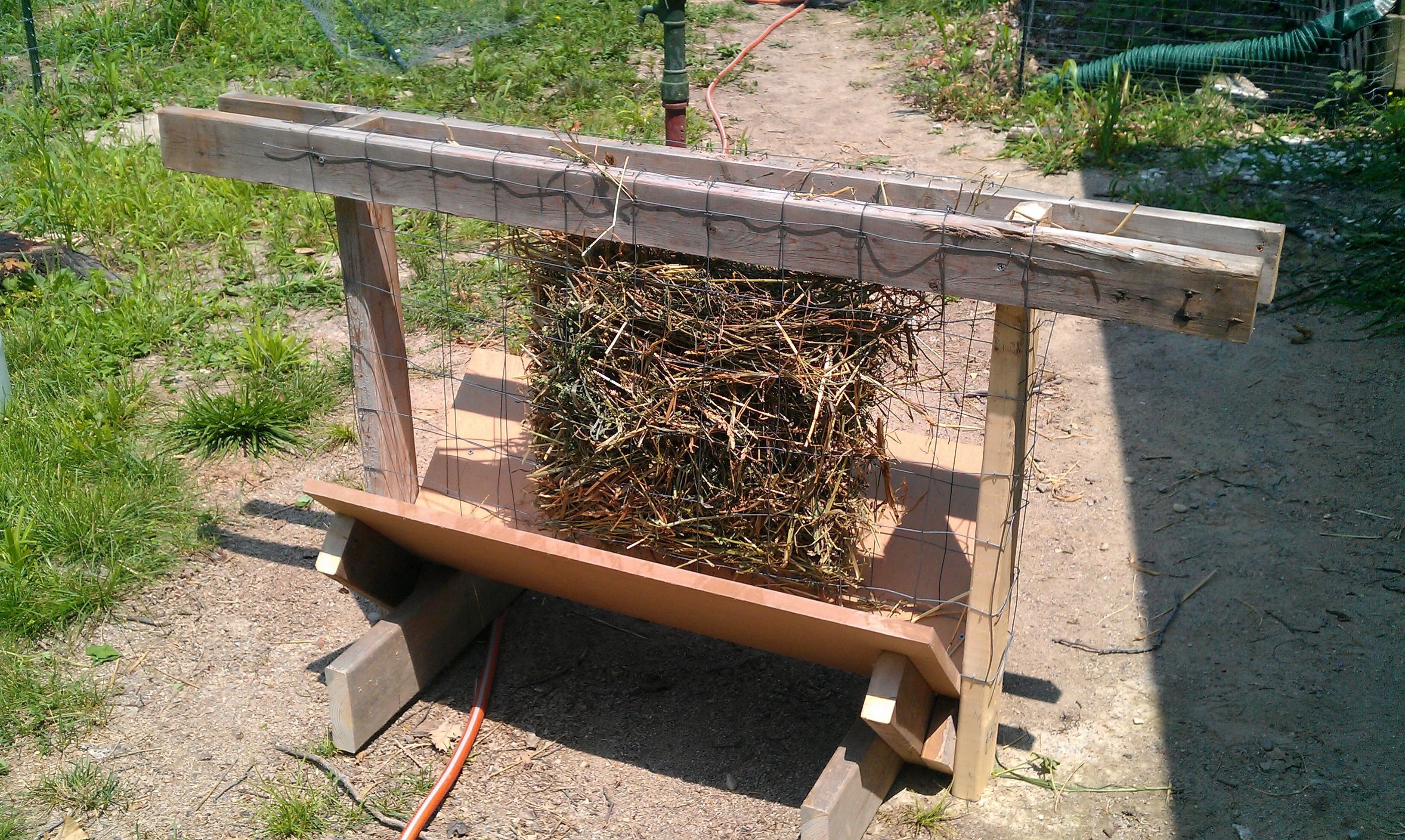 Best ideas about DIY Hay Feeder
. Save or Pin Homemade Hay Feeder Now.