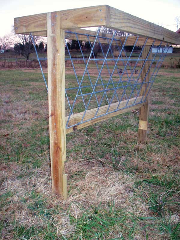 Best ideas about DIY Hay Feeder
. Save or Pin How to Build a Hay Feeder for Smaller Livestock Now.