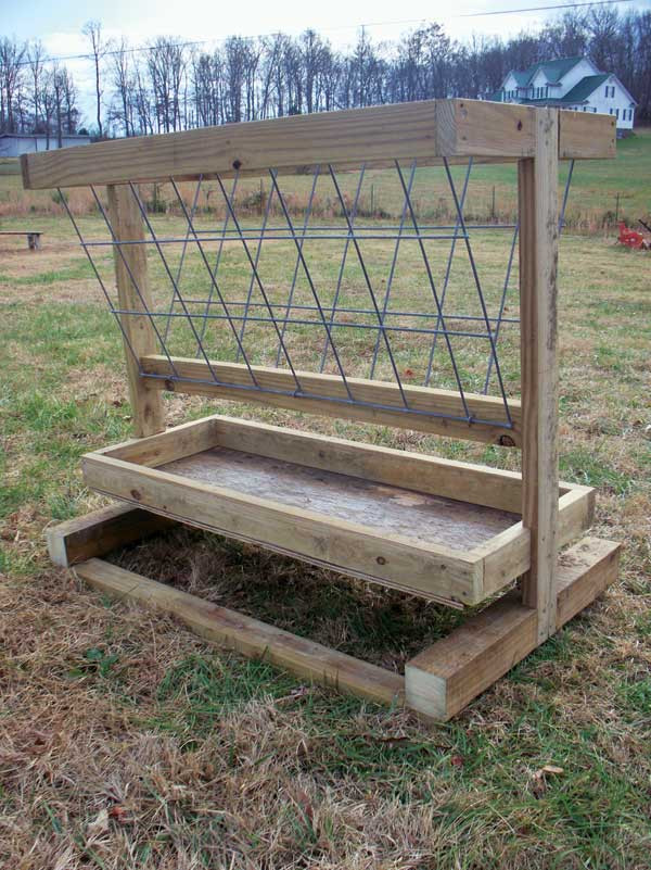 Best ideas about DIY Hay Feeder
. Save or Pin How to Build a Hay Feeder for Smaller Livestock Now.
