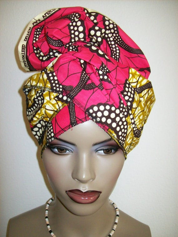 Best ideas about DIY Head Wraps
. Save or Pin African Head Wrap Fabric DIY Head Wraps pink and cream Now.