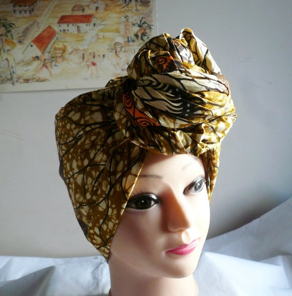 Best ideas about DIY Head Wraps
. Save or Pin Gold and Black Butterfly Ankara Head wrap DIY head tie Now.