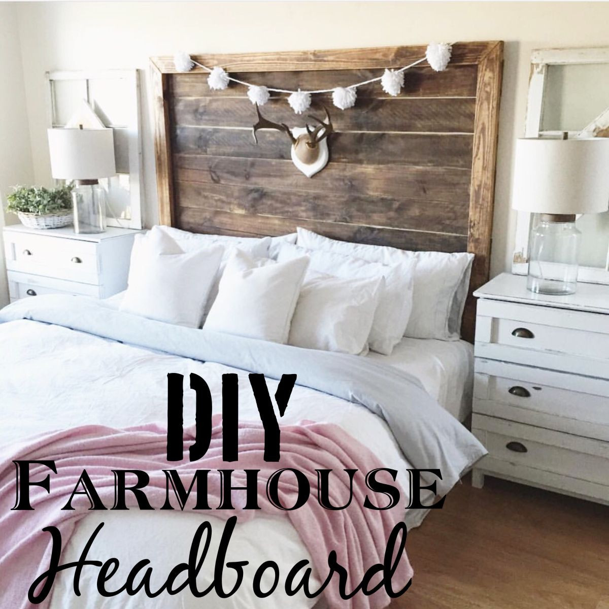 Best ideas about DIY Headboard Ideas For King Beds
. Save or Pin DIY King Farmhouse Headboard Now.