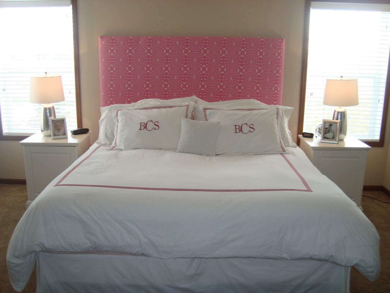 Best ideas about DIY Headboard Ideas For King Beds
. Save or Pin So Stinkin Cute DIY Upholstered Headboard King Size Now.