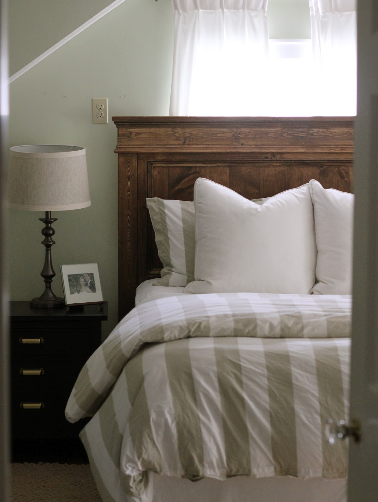 Best ideas about DIY Headboard Wood
. Save or Pin Jenny Steffens Hobick We built a bed DIY Wooden Headboard Now.