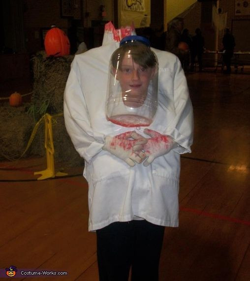 Best ideas about DIY Headless Costume
. Save or Pin Headless Scientist Costume Now.