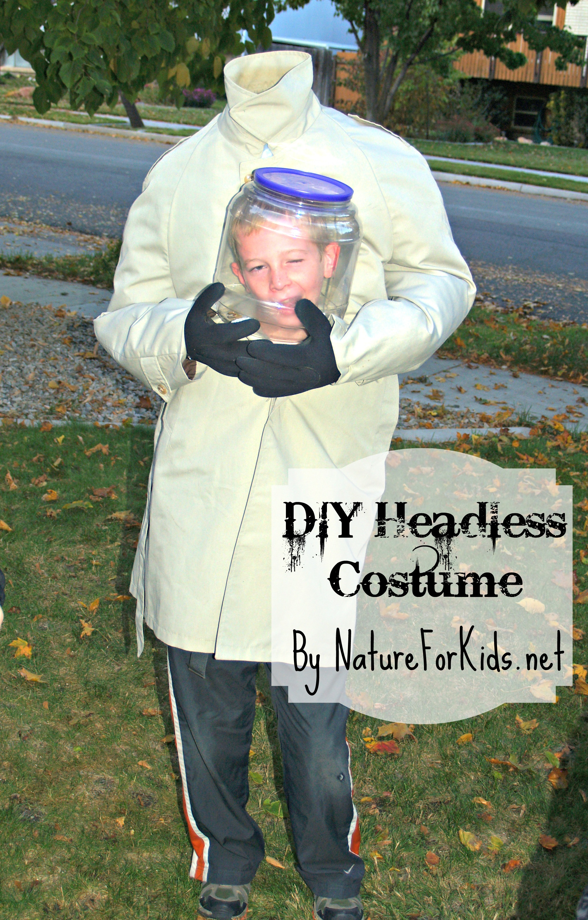 Best ideas about DIY Headless Costume
. Save or Pin DIY Headless Halloween Costume Using Backpack Now.