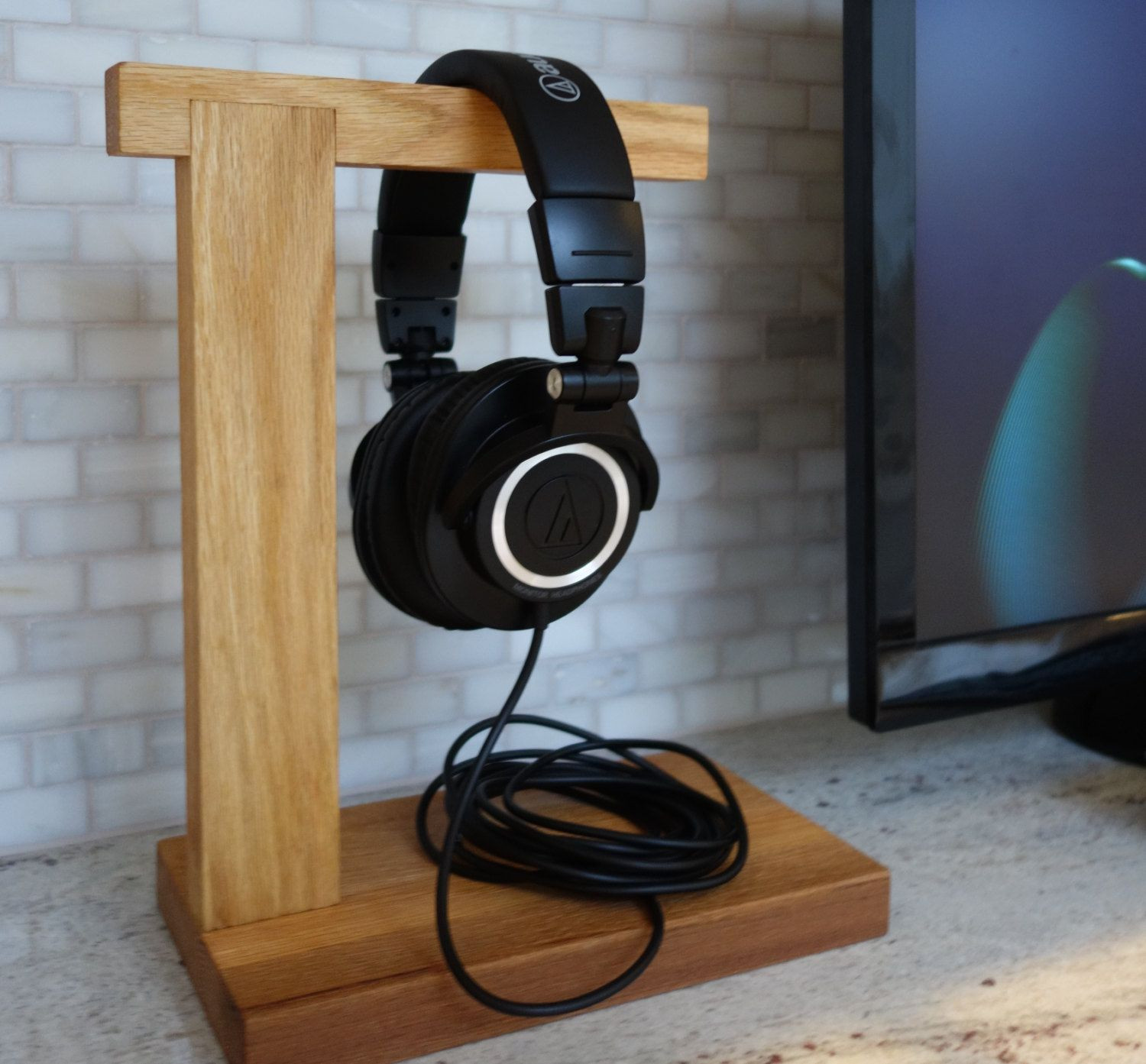 Best ideas about DIY Headset Stand
. Save or Pin The Classic is my original wooden headphone stand design Now.