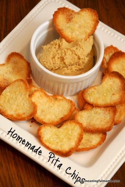 Best ideas about DIY Healthy Snack
. Save or Pin Homemade Pita Chips Recipe & a Healthy Valentine Snack Now.