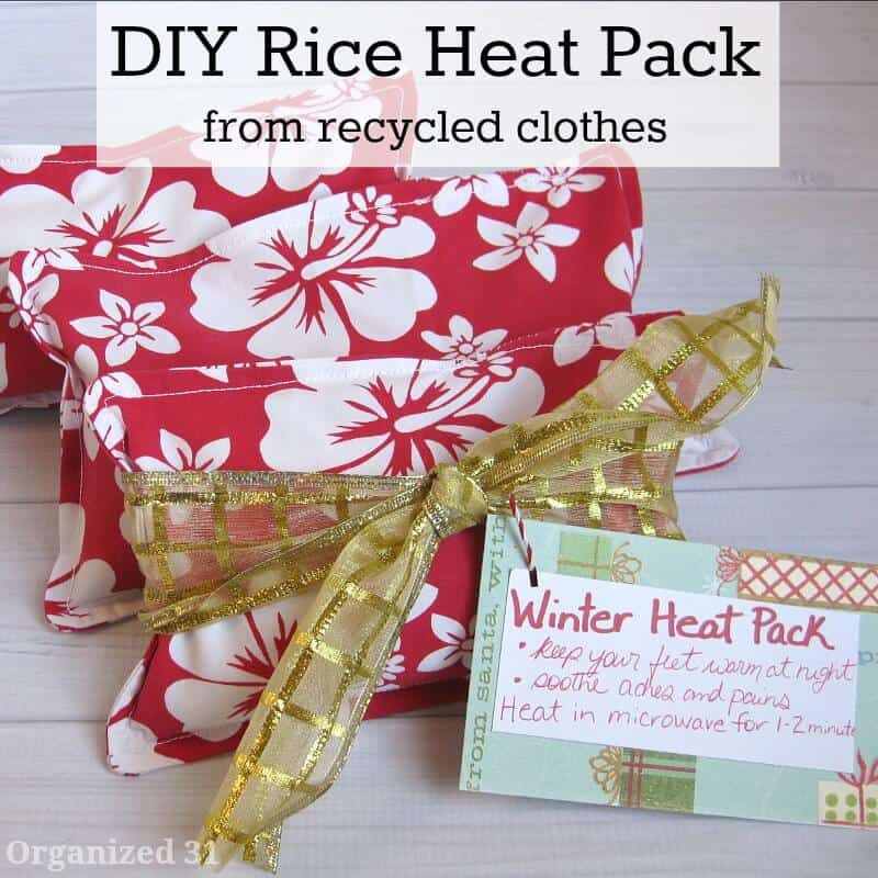 Best ideas about DIY Heat Packs
. Save or Pin DIY Rice Heat Packs Organized 31 Now.