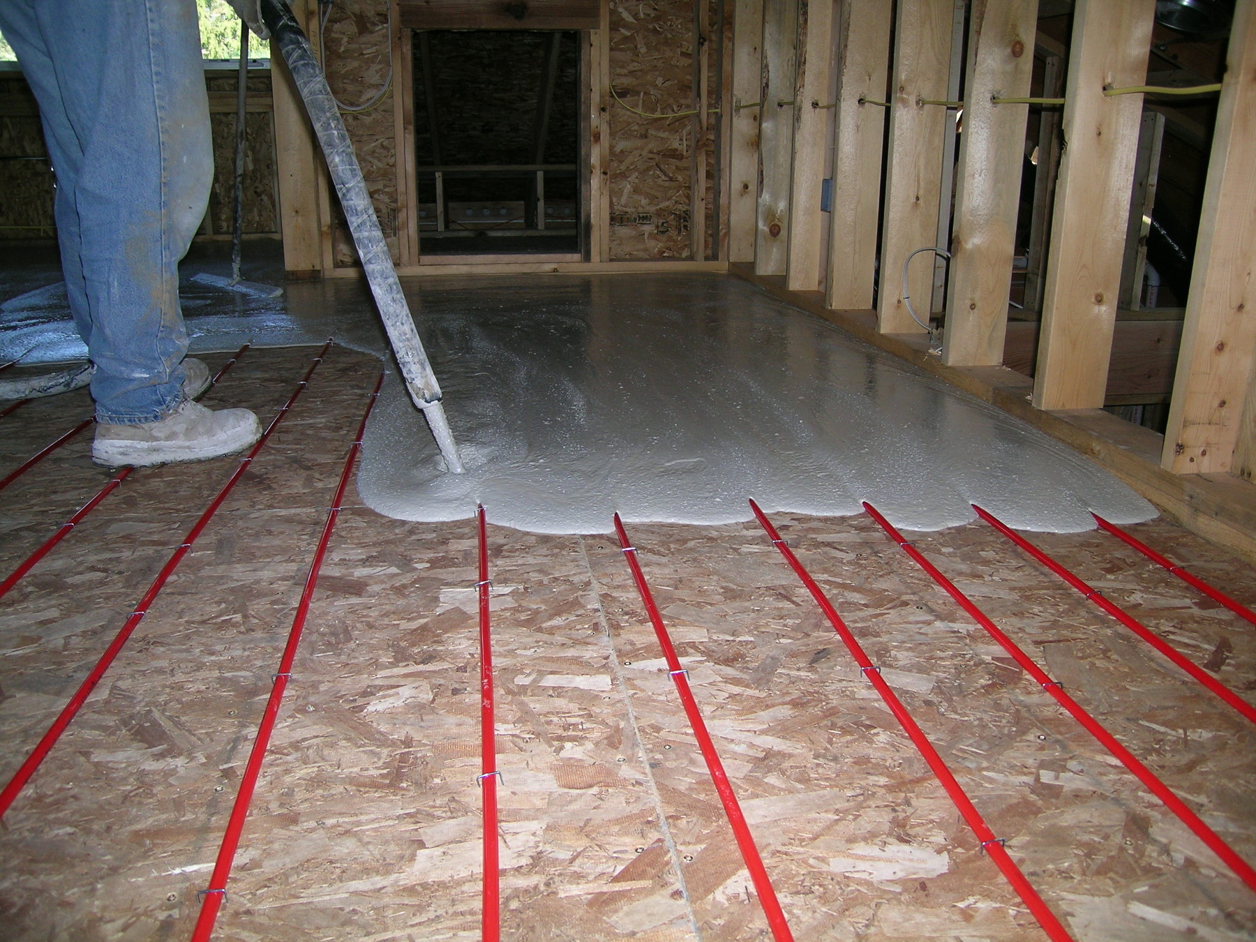 Best ideas about DIY Heated Floor
. Save or Pin DIY Radiant Heat Installing A Radiant Heat System Stained Now.