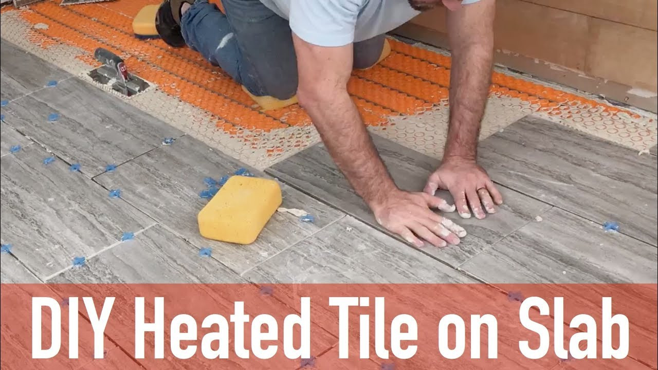 Best ideas about DIY Heated Floors
. Save or Pin DIY Heated Tile Floor on Slab Now.