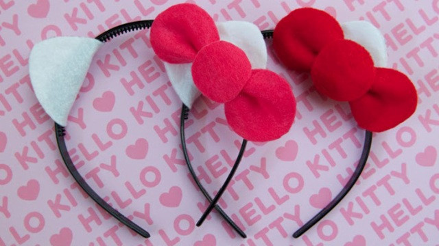 Best ideas about DIY Hello Kitty
. Save or Pin DIY Hello Kitty Party Headband For Your Kids Now.