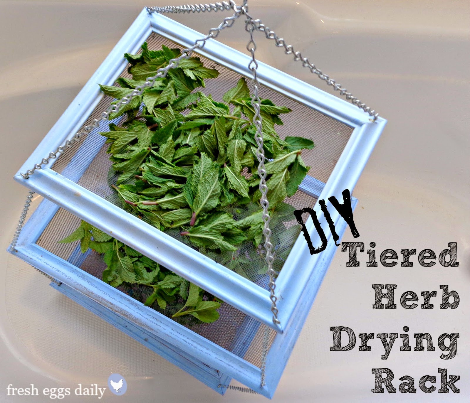 Best ideas about DIY Herb Drying Rack
. Save or Pin DIY Tiered Herb Drying Rack Using Repurposed Picture Now.