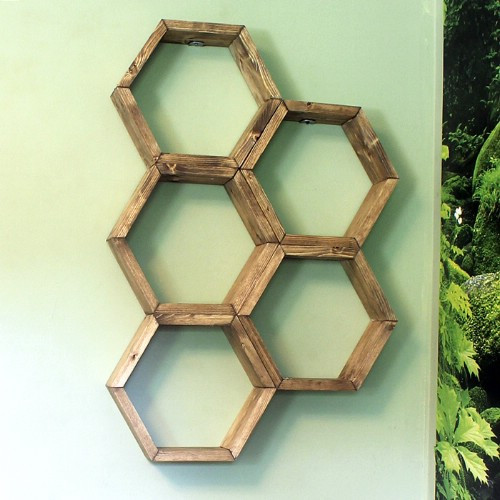 Best ideas about DIY Hexagon Shelves
. Save or Pin 40 Brilliant DIY Shelves That Will Beautify Your Home Now.