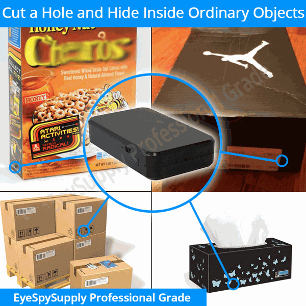 Best ideas about DIY Hidden Cam
. Save or Pin 1080P HD DIY Spy Camera Mini Black Box Hidden Covert Nanny Now.