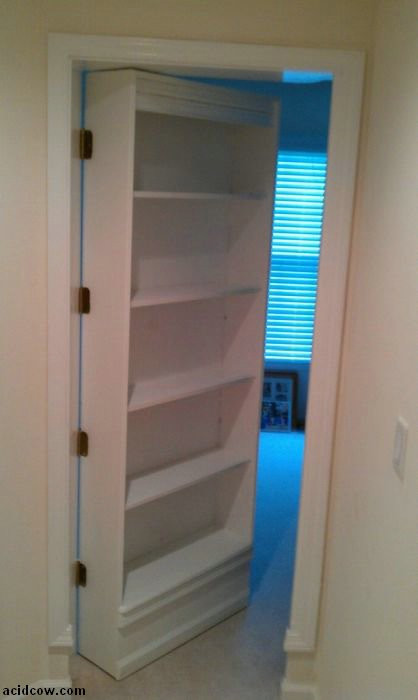 Best ideas about DIY Hidden Door Plans
. Save or Pin Hidden Door Bookshelf DIY 16 pics Now.