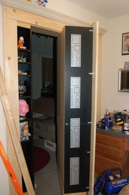 Best ideas about DIY Hidden Door Plans
. Save or Pin Bookcase Han in Carbonite Hidden Door Now.