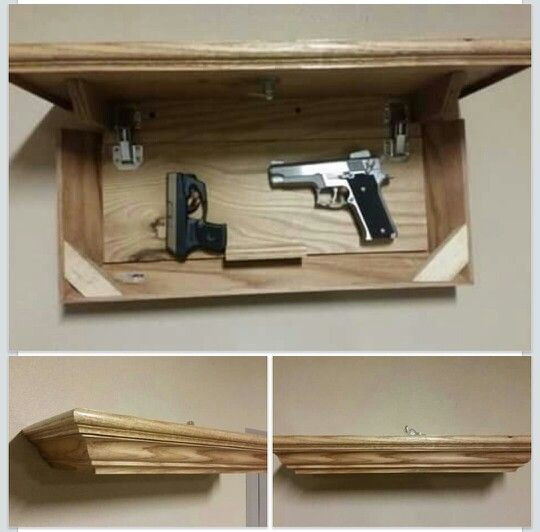 Best ideas about DIY Hidden Gun Storage
. Save or Pin Gun valuable concealing shelf Now.