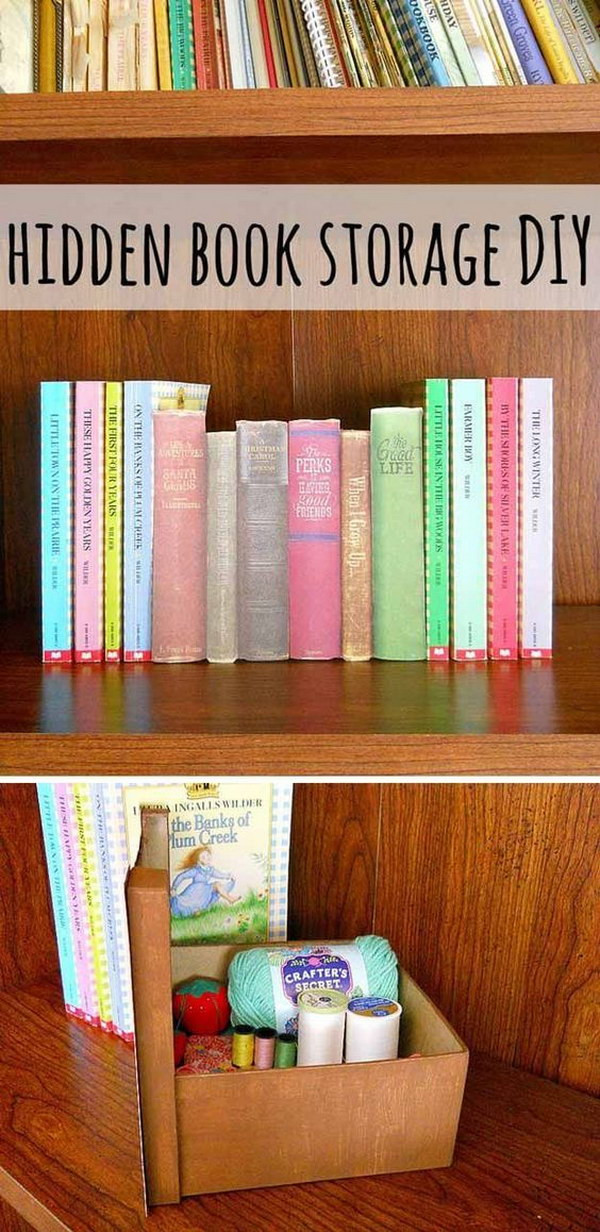 Best ideas about DIY Hidden Storage
. Save or Pin 25 Creative Hidden Storage Ideas For Small Spaces Noted List Now.
