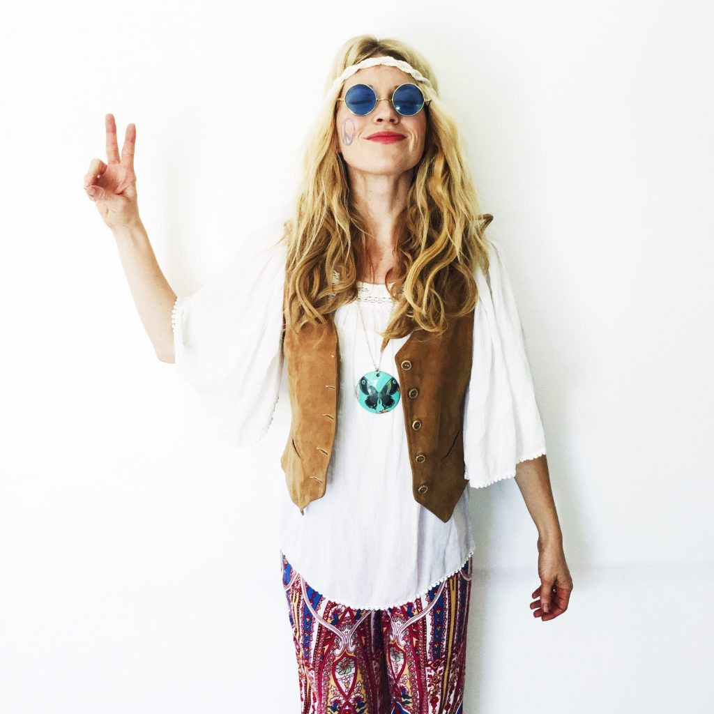 Best ideas about DIY Hippie Costume
. Save or Pin 25 Easy Halloween Costumes Now.